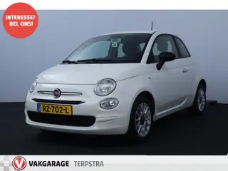 Fiat 500 1.0 TwinAir PopStar /Airco /Cruise /Elek. pakket /C.V. afstand /Radio /AUX & USB /Isofix /1