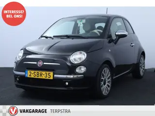 Fiat 500 0.9 TwinAir Lounge /87.000KM NAP! /Pano-Dak! /Airco /Elek. pakket /C.V. afstand /Radio-CD /