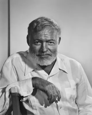 Yousuf Karsh - Ernest Hemingway, 1957