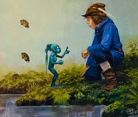 Hans G. Kresse - originele productie-"film" - Flux en de Zwarte Magiër (1986)