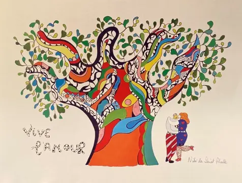 Niki de Saint Phalle (after) - Vive l'Amour - 1990