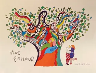 Niki de Saint Phalle (after) - Vive l'Amour - 1990