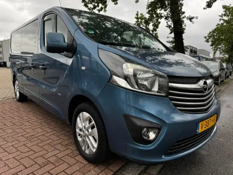 Opel Vivaro 1.6 CDTI 145pk L2 H1 Dubbel Cabine Sport Euro 6 2 Schuifdeuren,Airco/ECC,Navi,Camera,Led