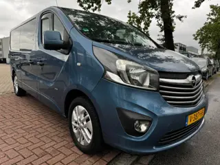 Opel Vivaro 1.6 CDTI 145pk L2 H1 Dubbel Cabine Sport Euro 6 2 Schuifdeuren,Airco/ECC,Navi,Camera,Led