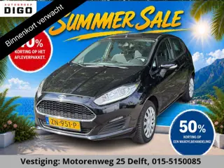 Ford Fiesta 1.0 Style Ultimate GARANTIE TOT 01-2028! * . STOEL VERWARMING . PARKEERSENSOREN ACHTER .