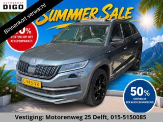 Skoda Kodiaq 1.5 TSI Sportline 7p GARANTIE TOT 06-2031* . PANORAMA-DAK . STUUR & STOEL VERWARMING . 