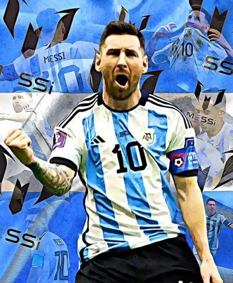 Argentina - Wereldkampioenschap Voetbal - Lionel Messi -