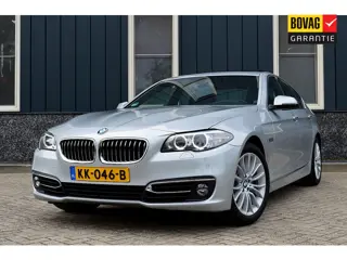 BMW 5 Serie 520i Luxury Edition Rijklaarprijs-Garantie Leder Sport interieur Schuifdak Led Navigatie