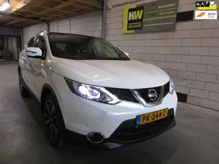 Nissan Qashqai 1.2 Tekna, Automaat, Panorama, Trekhaak, navi., Bluetooth enz.