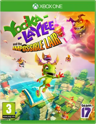 Yooka-Laylee and the Impossible Lair (verpakking Duits, game Engels)
