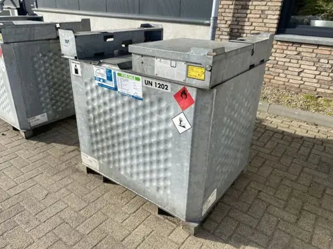 IBC Rietberg 1000 liter IBC Dieseltank Gegalvaniseerd