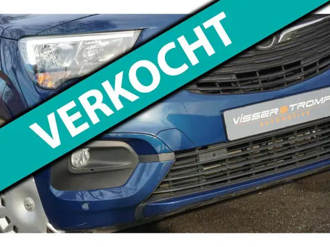 Opel Combo Life 1.2 Turbo 130pk Edition Automaat - Night Blue - Nav/Carplay/Trkhk