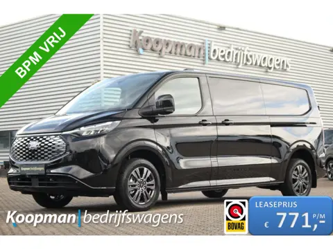 Ford E-Transit Custom 340 L2H1 Limited | 71 kWh | 160kW/218pk | Leder | L+R Schuifdeur | Pro Power |