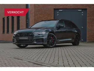 Audi A6 Avant 55 TFSI e quattro Competition | Individual Camouflagegroen | Pano | Trekhaak | Memory 