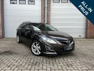 Mazda 6 Sportbreak 2.0 Business+ Dealer oh/Leder/Trekhaak/Bose/Garantie