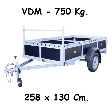 H_A_H / VDM - 750 = onze DEMO = 260 x 130 Cm.