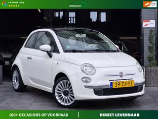 Fiat 500 1.2 Lounge|2e eig|NAP|PANO|Airco|El.Ramen|APK