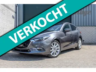 Mazda 3 2.0 SkyActiv ,Bose,HUD,Xenon,Zeer mooie,Achteruitrijcamera,Cruise Control,Stoelverwarming