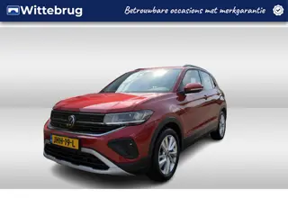 Volkswagen T-Cross 1.0 TSI Life Edition / Achteruitrijcamera / Navi / Carplay / Voorstoelen verwarmb