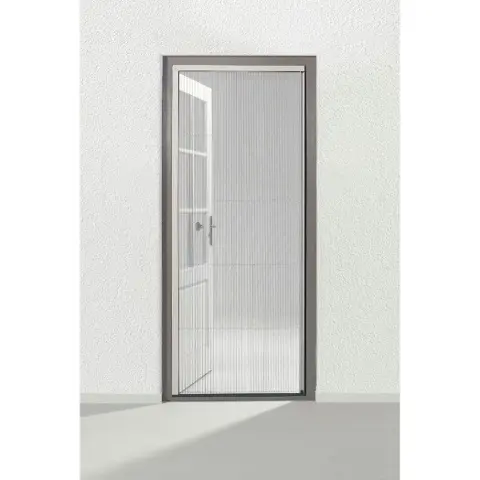Bruynzeel Plisséhor voor deuren S500 Grijs 100 x 209 cm