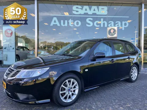 Saab 9-3 Estate 1.8t Norden | Rijklaar incl garantie | Leer Lichtmetaal Parkeersensoren Hirsch 195