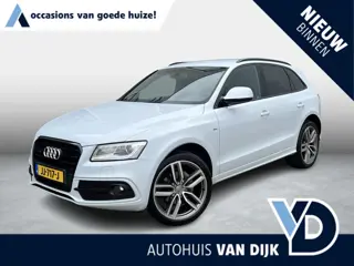 Audi Q5 2.0 TFSI quattro Adrenalin Sport 21" / navi / sporstoelen / Parelmoergrijs