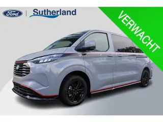 Ford Transit Custom 320 2.5 PHEV L2H1 Grey Platinum DC | Dubbele Cabine | Rijklaar | Dubbele zijschu