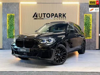 BMW X5 XDrive45e High Executive M-SPORT|PANO|HuD|SKY LOUNGE|360CAM|ACHTERASBESTURING|SFEERVERLICHTIN