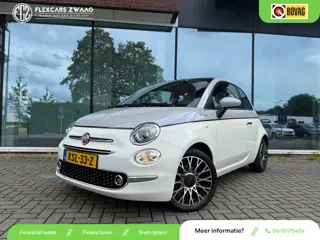 Fiat 500 1.0 Hybrid Dolcevita - Navi - Climate - Panodak - Parkeerhhulp - Lage stand