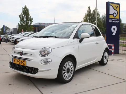 Fiat 500C 1.0 Hybrid Dolcevita Leder, Carplay, Cruise, Climate Zomeractie!