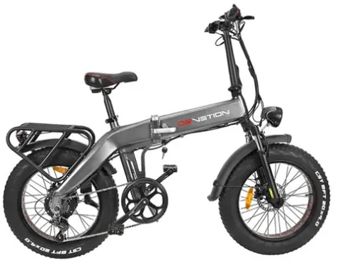 DrveTion BT20 Fat Tire 10Ah Samsung Battery 40-60km Range