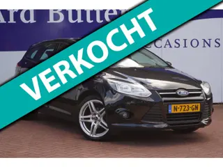 Ford Focus Wagon 1.0 EcoBoost Titanium+airco+Elek-Pakket+18"Lmv+Parkeer-Hulp+stoel-verw = TOP ONDERH