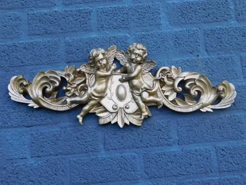 Wandornament,engel , job