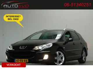 Peugeot 407 SW 3.0-24V V6 XT Pack AUTOMAAT! NL AUTO! PANO JBL LEER NAV CLIMA TREKHAAK etc.