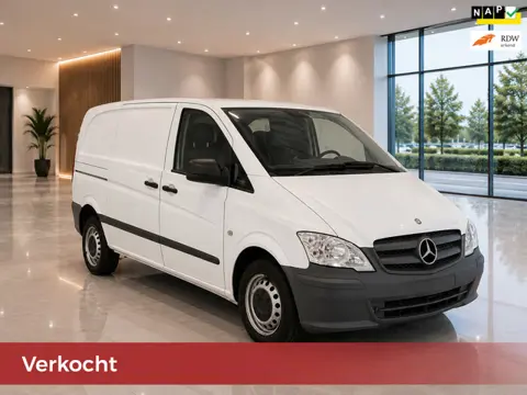 Mercedes-Benz Vito 110 CDI 320 NAP- Airco- APK 2027- Leder- Elek.ramen BTW auto