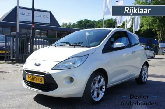 FORD KA 1.2 TITANIUM X PANO/PARELMOER/AIRCO/16INCH-ALLSEASON PERFECTE STAAT