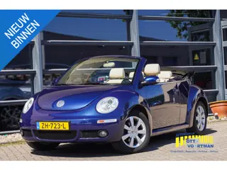Volkswagen New Beetle Cabriolet 1.6 Highline Leder|Elek.Kap|Airco|Netjes bereden!