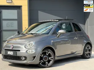 Fiat 500 C Turbo Sport - Open dak - Navi - Virtual - Leder - OrigNL - NAP