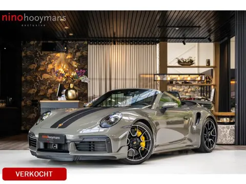 Porsche 911 Cabrio 3.8 Turbo S | Aerokit | Liftsysteem | Alex Grey PTS | Burmester | Stoelventilatie