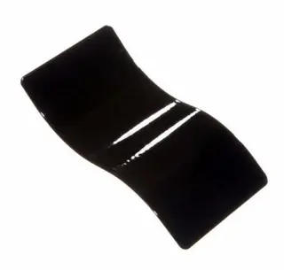 Poedercoating poeder Gitzwart RAL 9005 glans v.a 250 gram =1