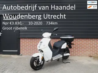 E-Max Bromscooter V120LD+ 10-2020 734km grote actieradius