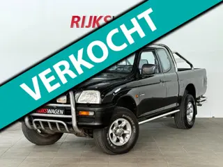 Mitsubishi L 200 2.5 Club Cab Grijskenteken/4X4/Youngtimer