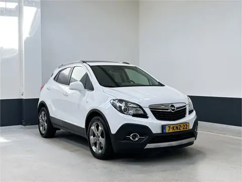 Opel Mokka 1.4 T Cosmo 4x4 | NL | 2 Eig | Schuif/kantel dak | Lederen Bekleding | Stoel verwarming |