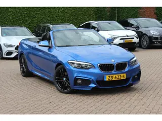 BMW 2 Serie Cabrio 220i High Exe. M Sport / 54.228 km/ NL Auto / Leder / CarPlay / Parkeerhulp V+A /