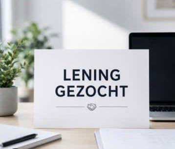LENING GEZOCHT PARTICULIER - NETTE AFSPRAKEN