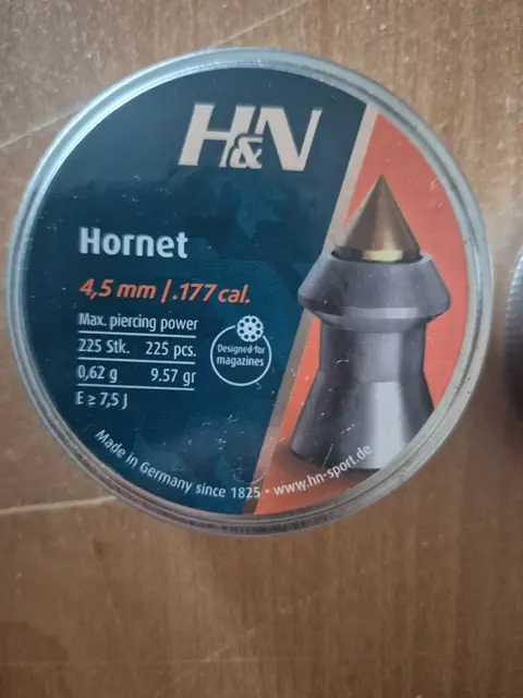te koop h&n pellets 4.5mm .177 cal