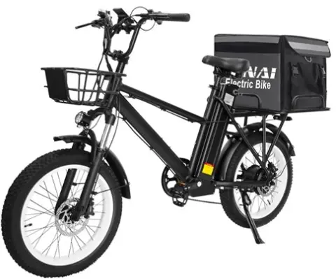 GUNAI GN66 Electric Cargo Bike with Box 20*3.0in Tire 48V