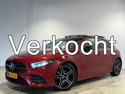 Mercedes-Benz A-Klasse 200 Premium AMG | Lederen/alcantara bekleding | Comfort stoelen | Elektrisch 