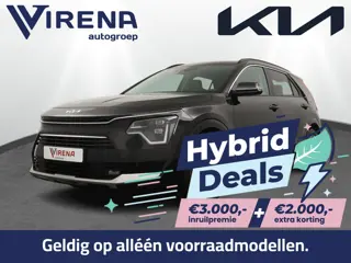 Kia Niro 1.6 GDi Hybrid DynamicPlusLine- €5.000, voordeel Direct leverbaar - Navigatie - Schuif-/kan