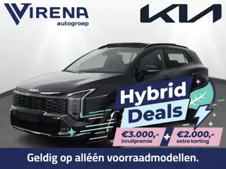 Kia Sportage 1.6 T-GDi Hybrid GT-Line - €5.000,- voordeel - Schuif/kantel dak - Stoel & Stuurverwarm